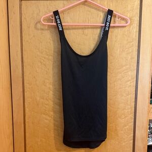 Nike Black Fitted Tank Top